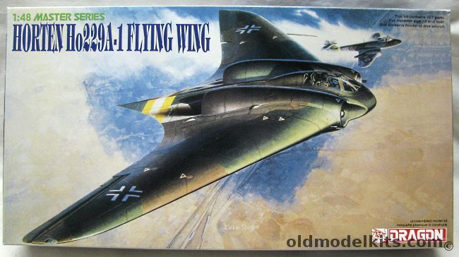 Dragon 1/48 Ho-229A-1 Flying Wing - (Ho229 / Ho299A-1), 5505 plastic model kit